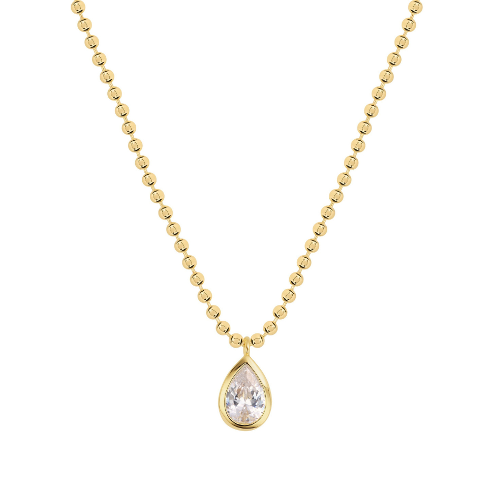Celeste Teardrop Pendant Necklace