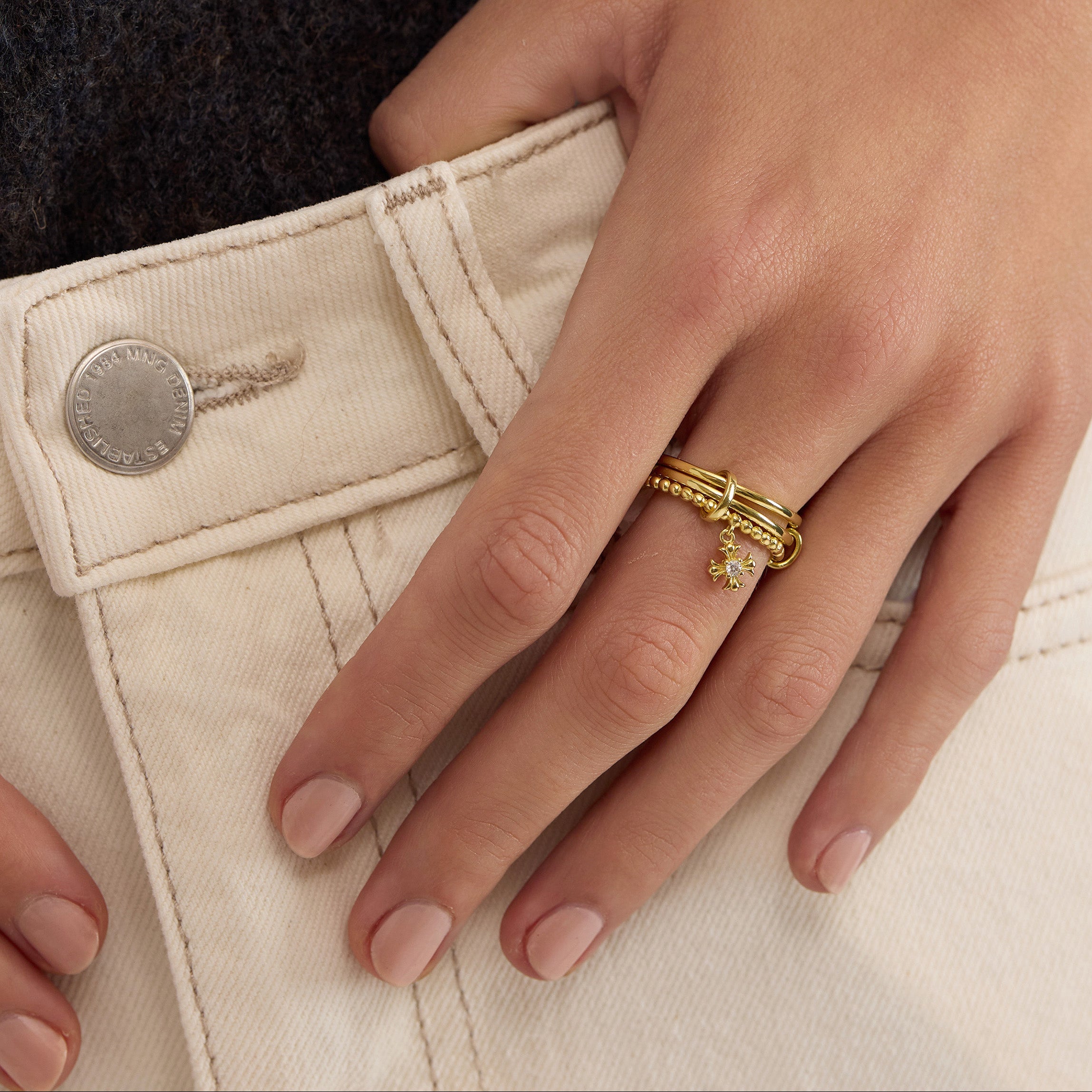 Sole Benedetto Stacking Ring