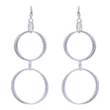 Dangling Circle Drop Earring