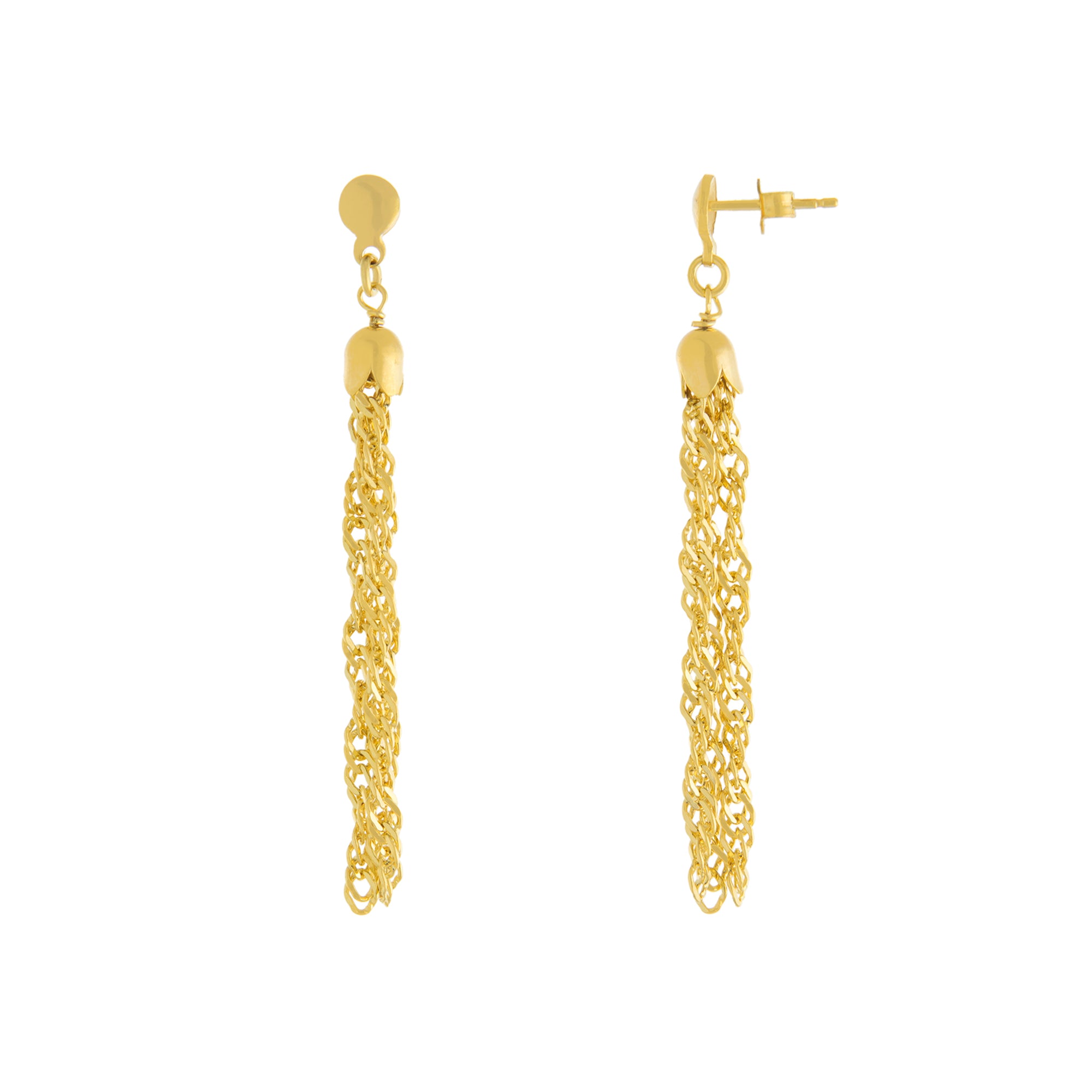 Singapore Chain Tassel Earring