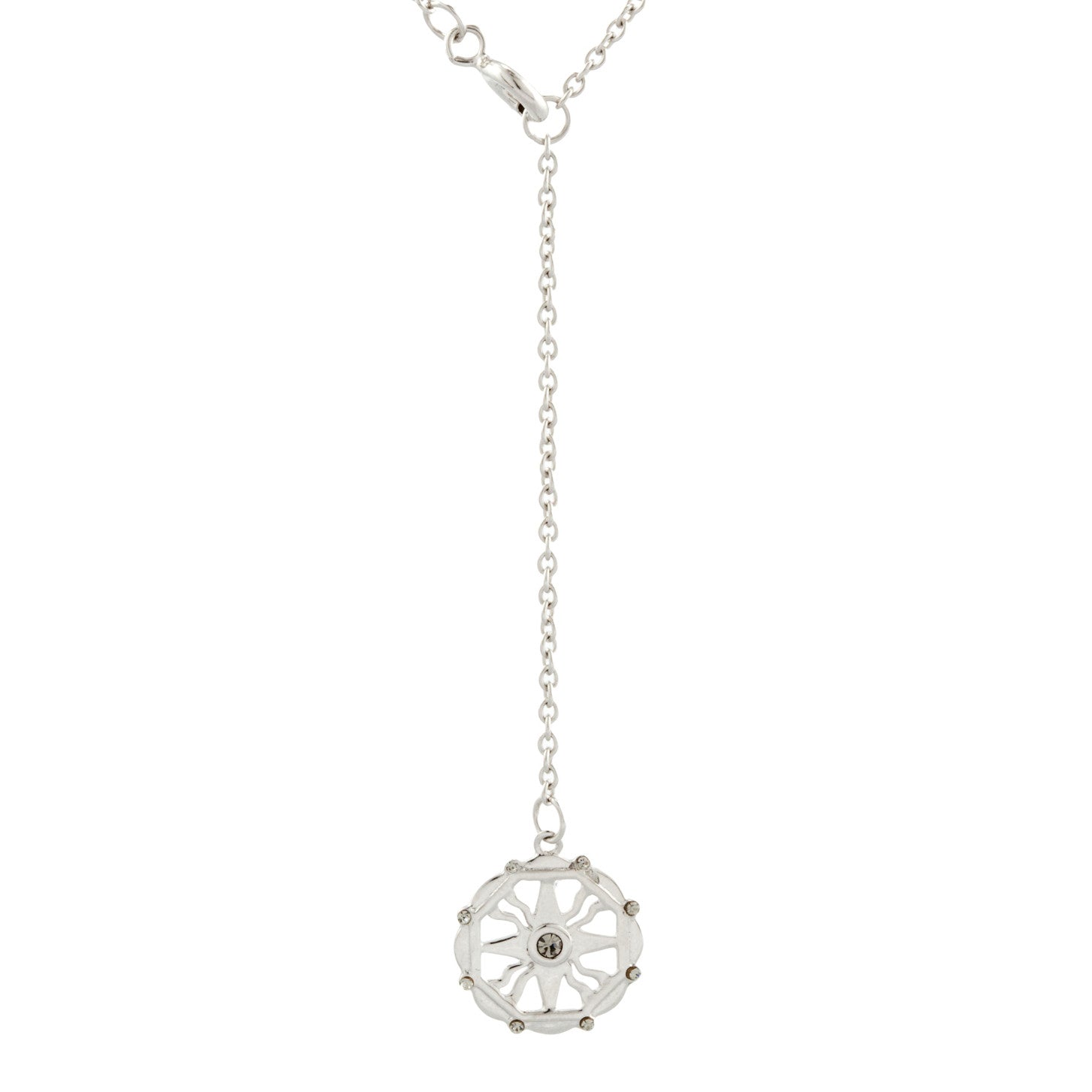 Layered Diamond Cut Bead Necklace