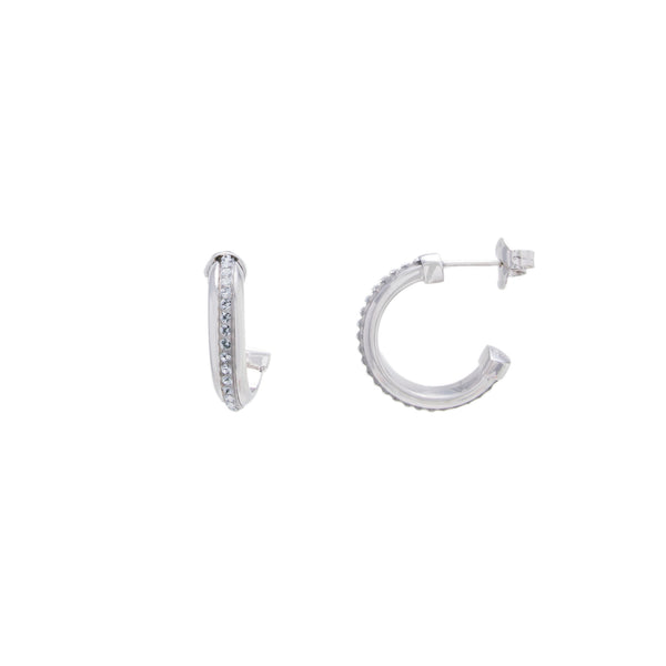 Crystal Hoops