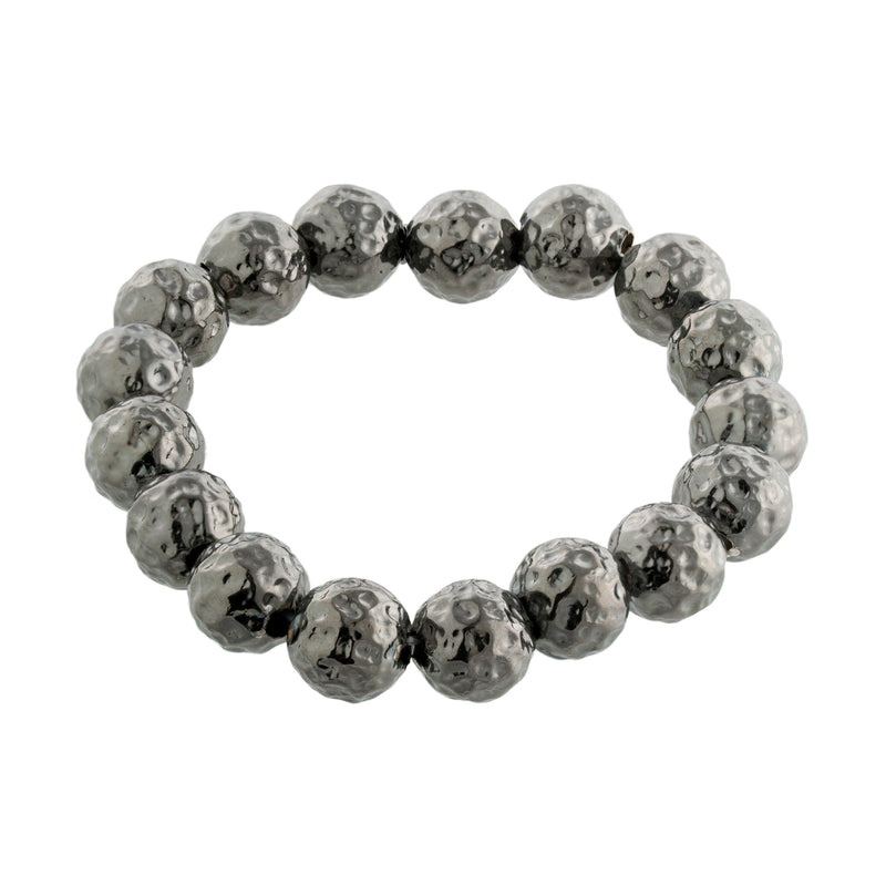 Hammered Ball Bracelet