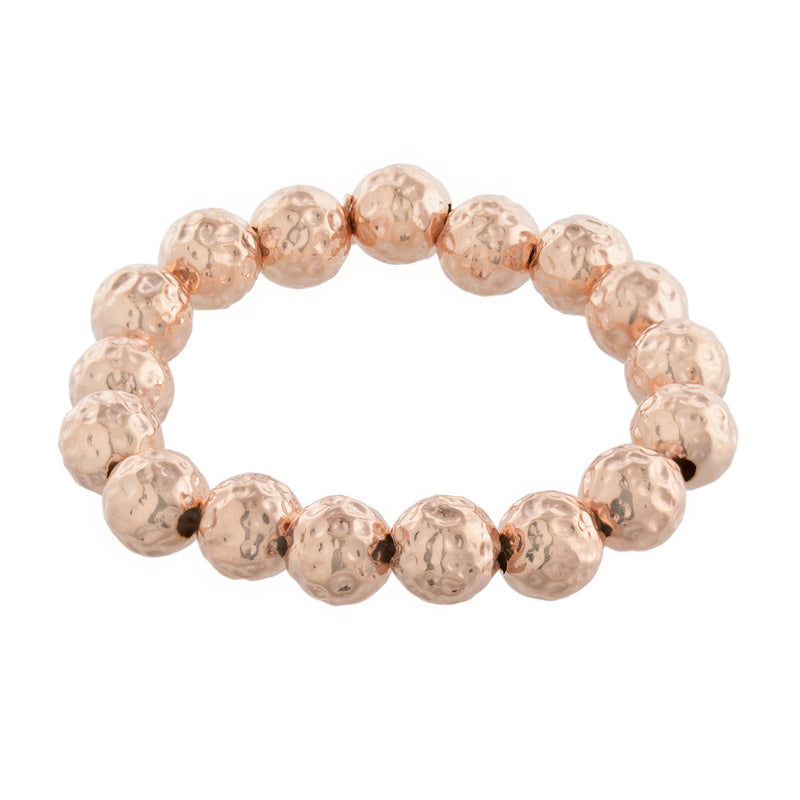 Hammered Ball Bracelet