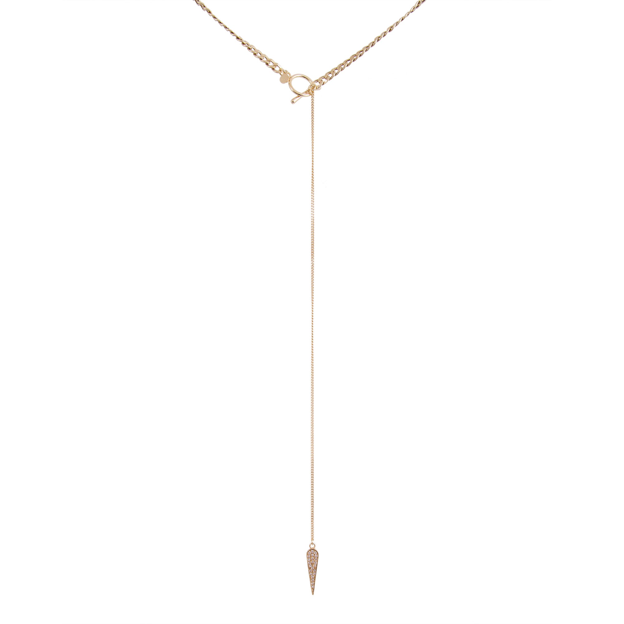 Toggle Curb Chain Lariat