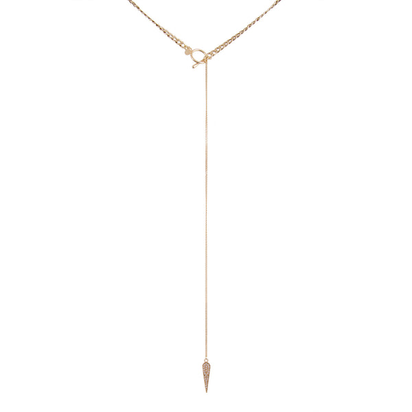 Toggle Curb Chain Lariat