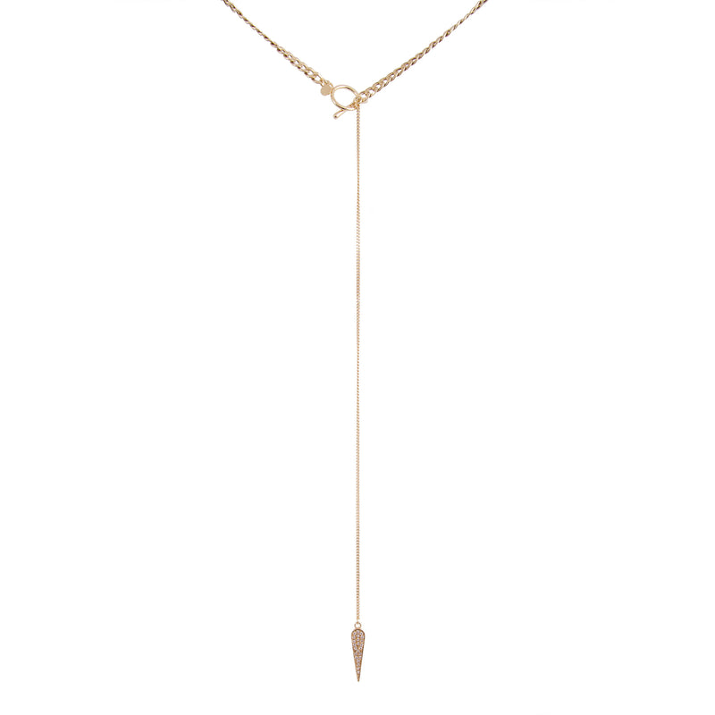 Toggle Curb Chain Lariat