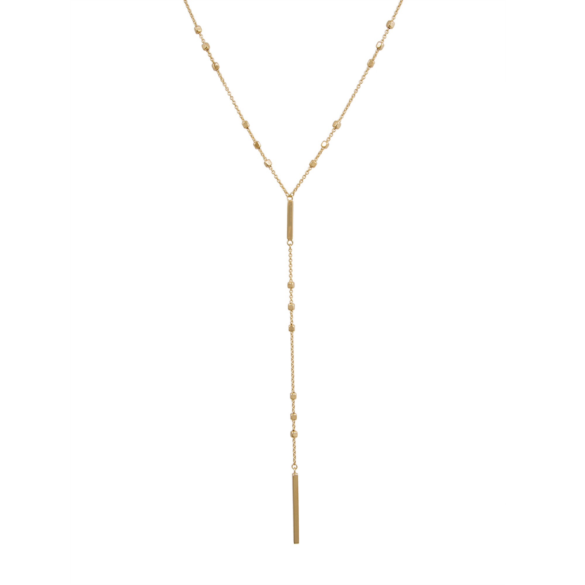 Drop Bar Y-Necklace