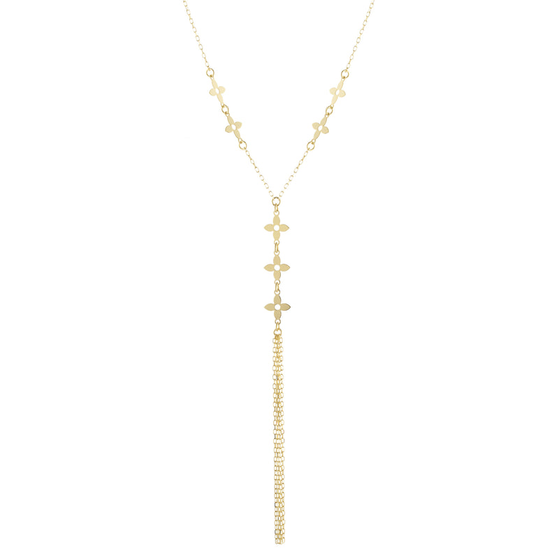 Clover Y-Necklace