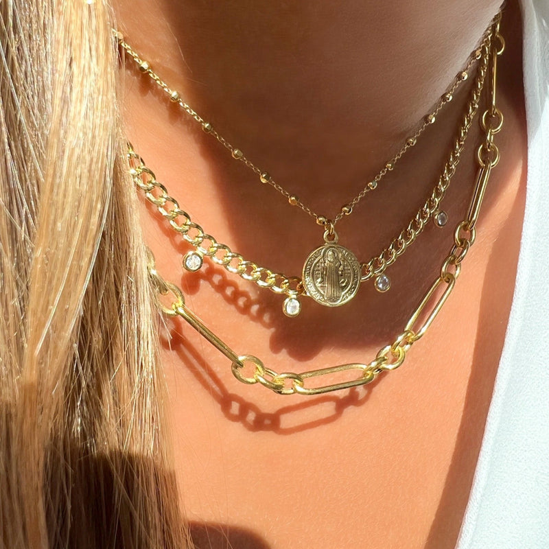St. Benedict Coin Necklace