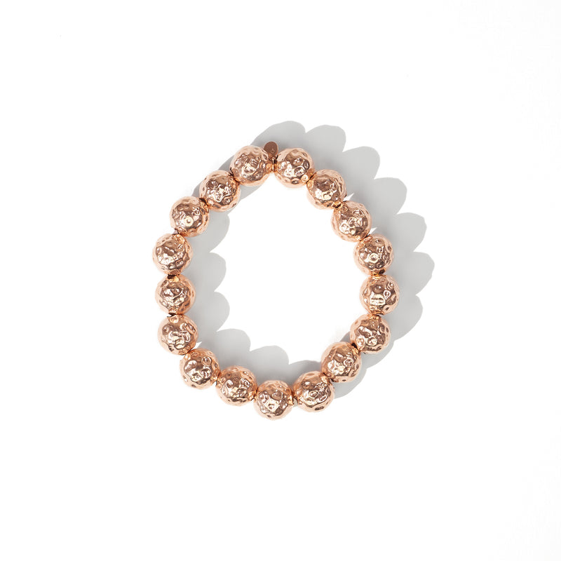Hammered Ball Bracelet